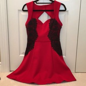 Red Guess Dress